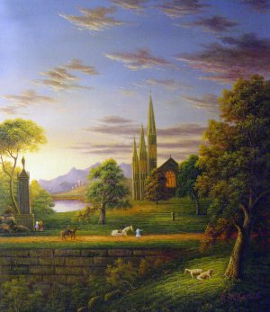 Thomas Cole, Return, Painting on canvas
