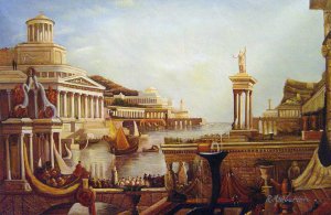 Reproduction oil paintings - Thomas Cole - The Consummation, From The Series-The Course Of The Empire