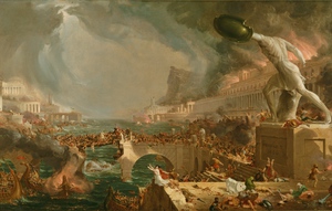 Reproduction oil paintings - Thomas Cole - The Course of Empire: The Destruction