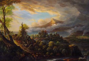 Reproduction oil paintings - Thomas Cole - The Course of Empire - The Savage State