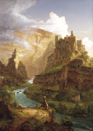 Reproduction oil paintings - Thomas Cole - The Fountain of Vaucluse