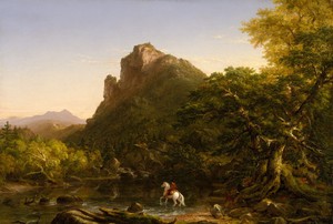 Reproduction oil paintings - Thomas Cole - The Mountain Ford