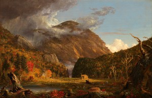 Thomas Cole, View of the Mountain Pass Called the Notch of the White Mountains, Art Reproduction