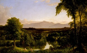 Thomas Cole, View on the Catskill—Early Autumn, Art Reproduction