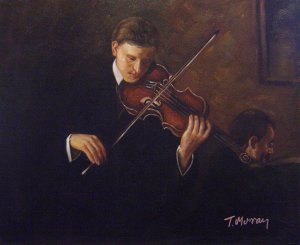 Music, Thomas Eakins, Art Paintings