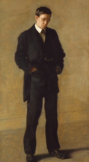 Thomas Eakins, The Thinker: Portrait of Louis N. Kenton, Art Reproduction