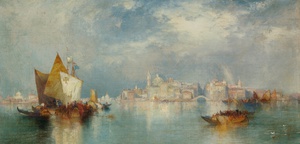 Reproduction oil paintings - Thomas Moran - Venice