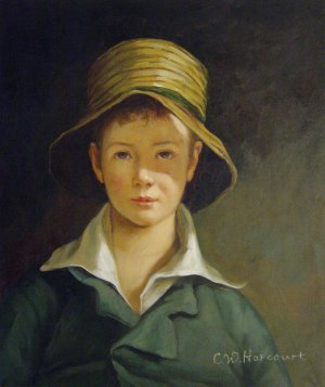 Famous paintings of Children: A Torn Hat
