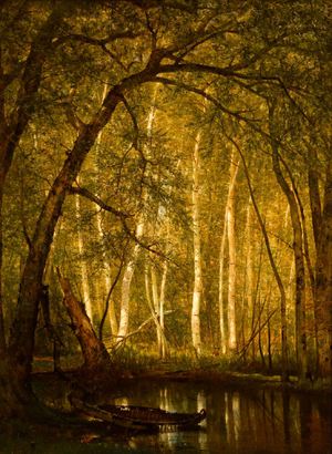 Reproduction oil paintings - Thomas Worthington Whittredge - The Old Hunting Grounds