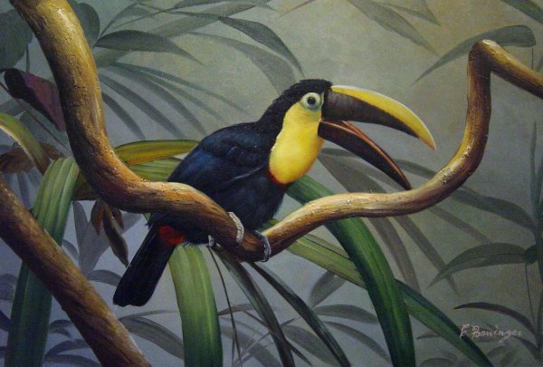 Toucan Talking. The painting by Our Originals