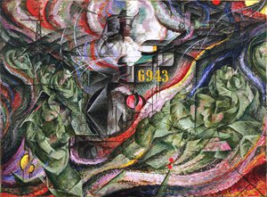 Umberto Boccioni, All About the States of Mind I: Farewells, Art Reproduction