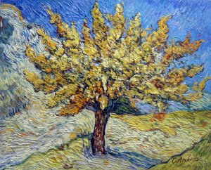 A Mulberry Tree, Vincent Van Gogh, Art Paintings