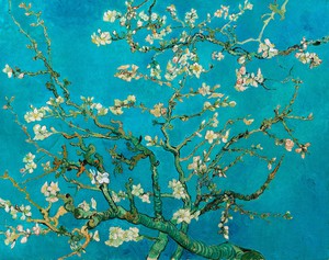Famous paintings of Florals: Almond Blossom