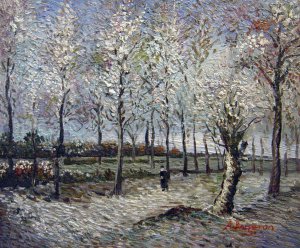 Avenue Of Poplars Near Nuenen, Vincent Van Gogh, Art Paintings