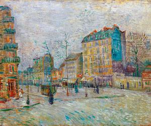 Vincent Van Gogh, Boulevard de Clichy, Painting on canvas