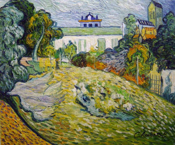 Daubigny&#39s Garden. The painting by Vincent Van Gogh