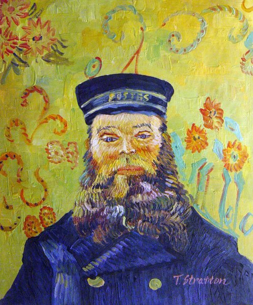Joseph-Etienne Roulin. The painting by Vincent Van Gogh