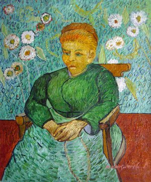Vincent Van Gogh, La Berceuse, Painting on canvas