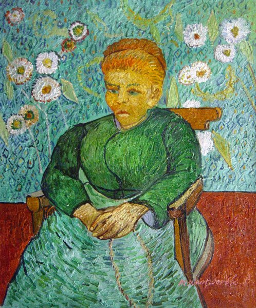 La Berceuse. The painting by Vincent Van Gogh