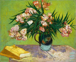 Oleanders, Vincent Van Gogh, Art Paintings