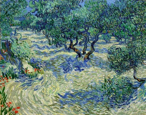 Vincent Van Gogh, Olive Orchard, Painting on canvas