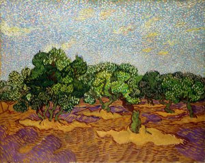 Vincent Van Gogh, Olive Trees 2, Painting on canvas