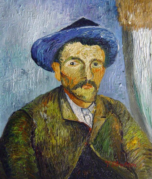 Peasant Man. The painting by Vincent Van Gogh