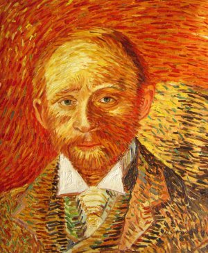 Vincent Van Gogh, Portrait Of Alexander Reid, Painting on canvas