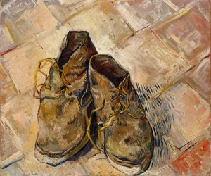 Vincent Van Gogh, Shoes 1, Painting on canvas