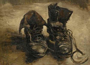 Vincent Van Gogh, Shoes 2, Painting on canvas