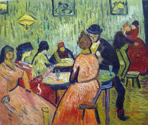 Vincent Van Gogh, The Brothel, Painting on canvas