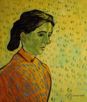 Vincent Van Gogh, The Little Arlesienne, Painting on canvas