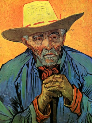 Vincent Van Gogh, The Portrait of Patience Escalier (The Old Peasant), Painting on canvas