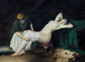 Famous paintings of Nudes: La Grande Iza