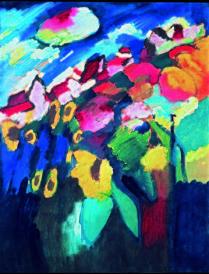 Wassily Kandinsky, The Garden II, 1910, Art Reproduction