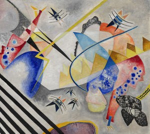 Wassily Kandinsky, White Center, 1921, Art Reproduction
