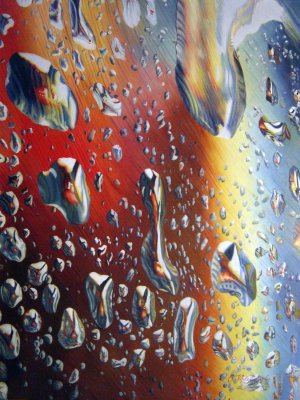 Our Originals, Water Drops, Painting on canvas
