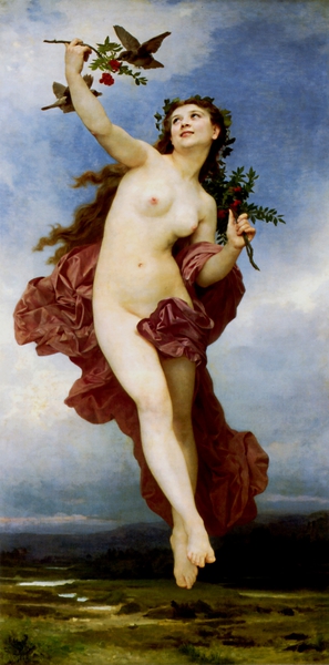 Famous paintings of Nudes: A View of Day