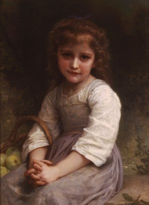 Famous paintings of Children: Apples
