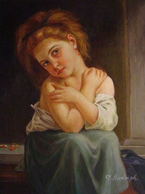 Famous paintings of Children: Chilly Girl