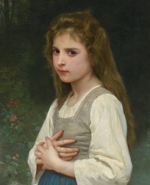 William-Adolphe Bouguereau, Jeanne, Painting on canvas