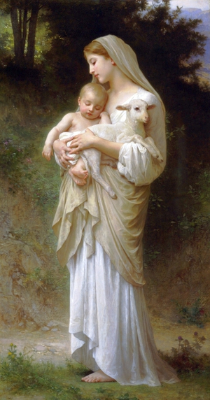 L'Innocence Oil Painting by William-Adolphe Bouguereau - Best Seller