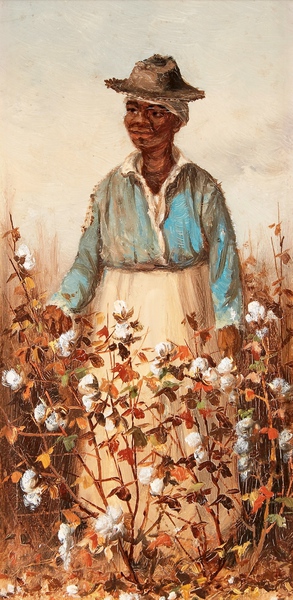 William Aiken Walker, Cotton Pickers - Aunt Phema, Art Reproduction