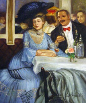 Famous paintings of Cafe Dining: Chez Mouquin