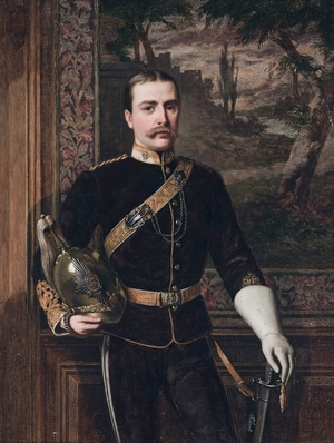 William Maw Egley, Portrait of Frederic Carne Rasch, Painting on canvas
