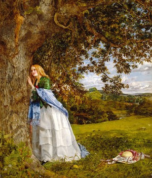 William Maw Egley, The Talking Oak, Painting on canvas
