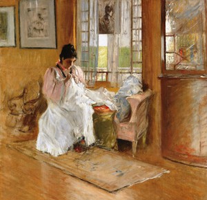 William Merritt Chase, For the Little One, Painting on canvas