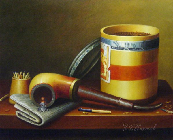 Still Life. The painting by William Michael Harnett