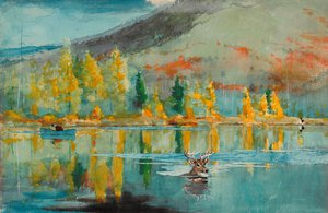 Reproduction oil paintings - Winslow Homer - An October Day