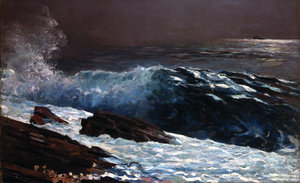 Winslow Homer, By the Sunlight on the Coast, Painting on canvas